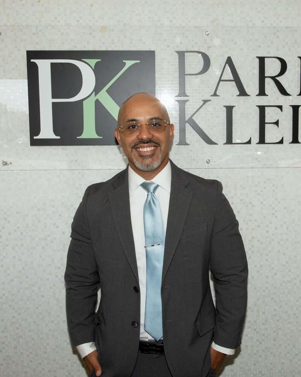 Juan Carlos Reyes at the Parra Klein office